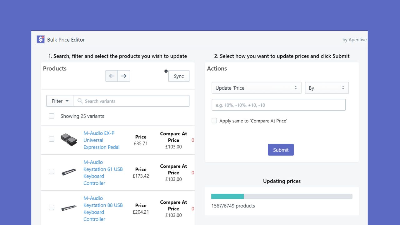 Spocket bulk actions